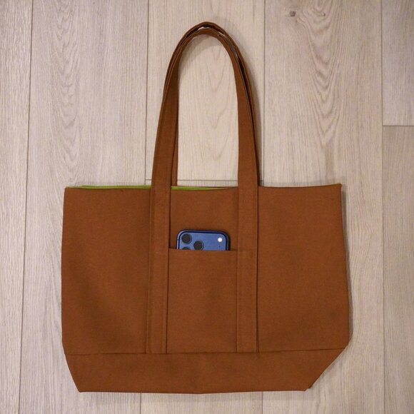 “Handmade Canvas Tote | Sustainable Everyday Bag” - Picture 3 of 9